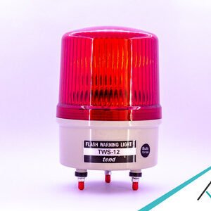 SINALIZADOR EMERG ROTATIVO 120MM 220VCA VERMELHO METALTEX TWS-122R