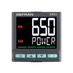 CONTROLADOR DE TEMPERATURA 650 PID, 1/16 DIN