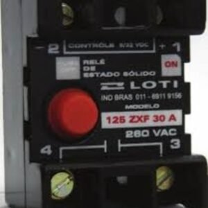 RELÉ DE ESTADO SÓLIDO MONO - 125 ZXF 30 A - LOTI