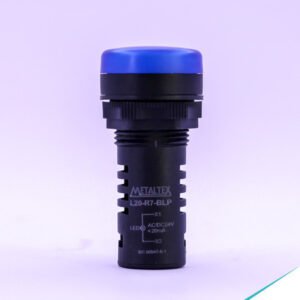 SINALEIRO LED 22MM - 24VCA/CC - AZUL - METALTEX - L20-R7-BLP